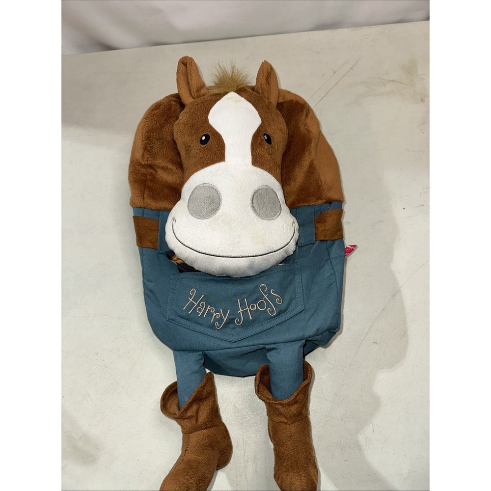 Kids‎ Horse Backpack. Oak Patch Gifts Harry Hoofs plush backpack. EUC!